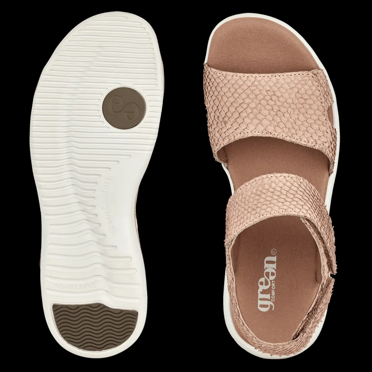 Women Green Comfort Leaf Lulu