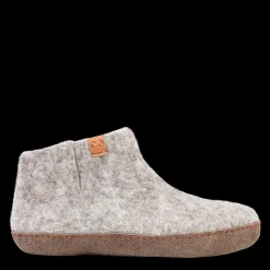 Women Green Comfort Wool Everest Anthracite Grey