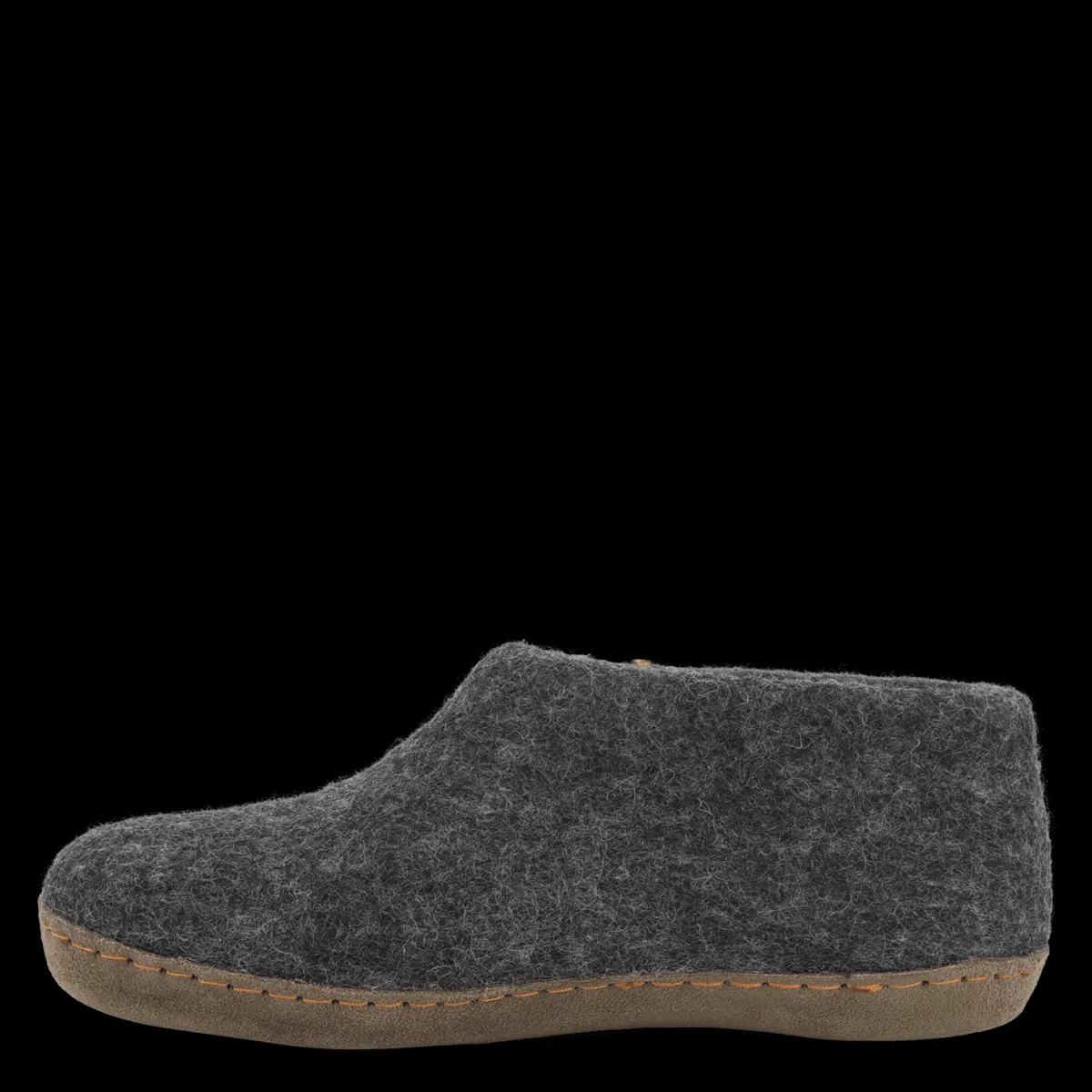 Men Green Comfort Wool Mera Anthracite Grey