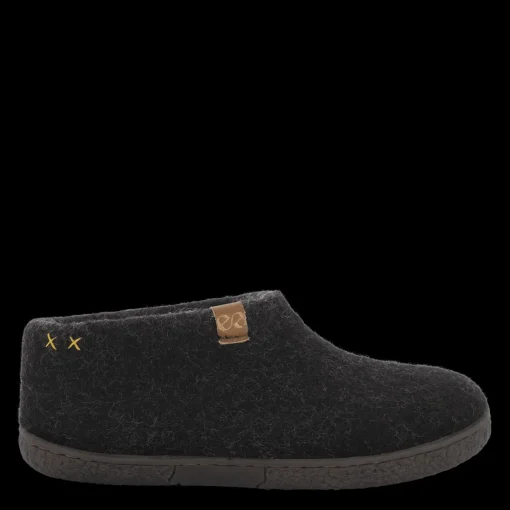 Men Green Comfort Wool Pumori Anthracite Grey