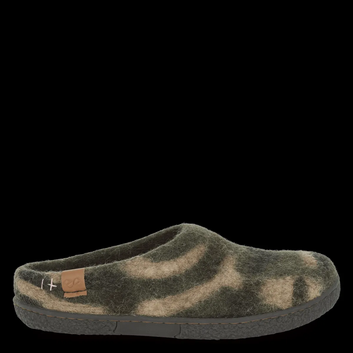 Men Green Comfort Wool Tibet