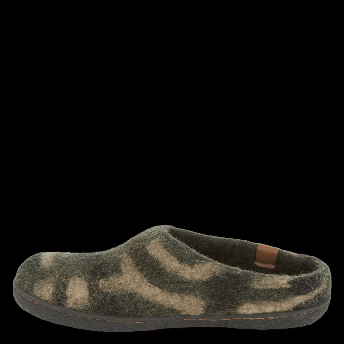 Men Green Comfort Wool Tibet