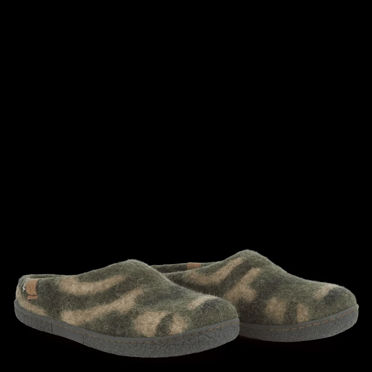 Men Green Comfort Wool Tibet